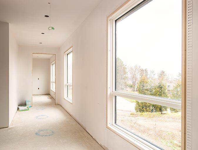 Nieuwbouw renovatie en afbouw